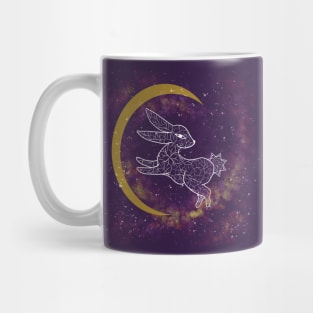 Purple lunar hare Mug